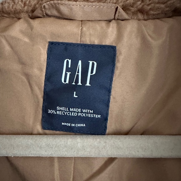 GAP Long Sherpa Coat - Picture 4 of 5